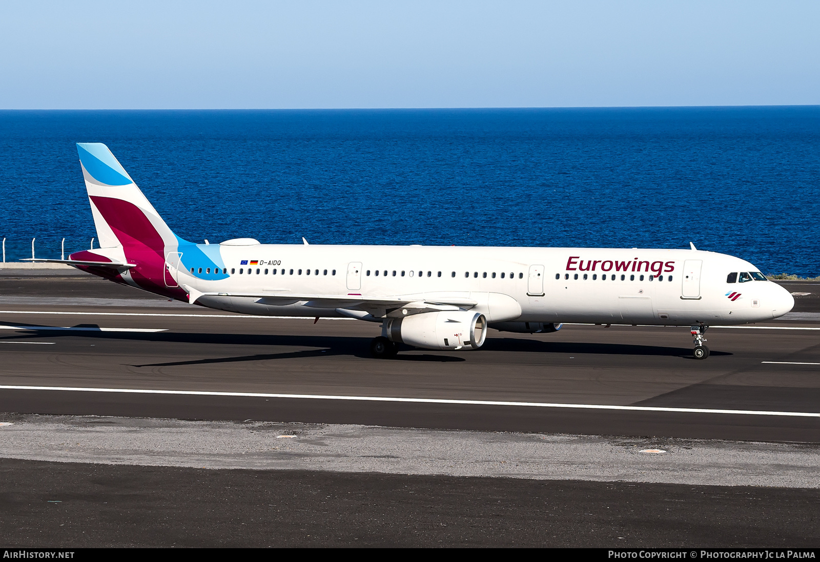 Aircraft Photo of D-AIDQ | Airbus A321-231 | Eurowings | AirHistory.net #636584