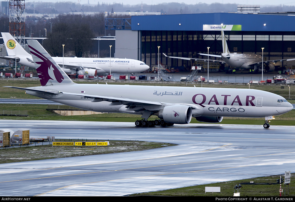 Aircraft Photo of A7-BFA | Boeing 777-FDZ | Qatar Airways Cargo | AirHistory.net #636607