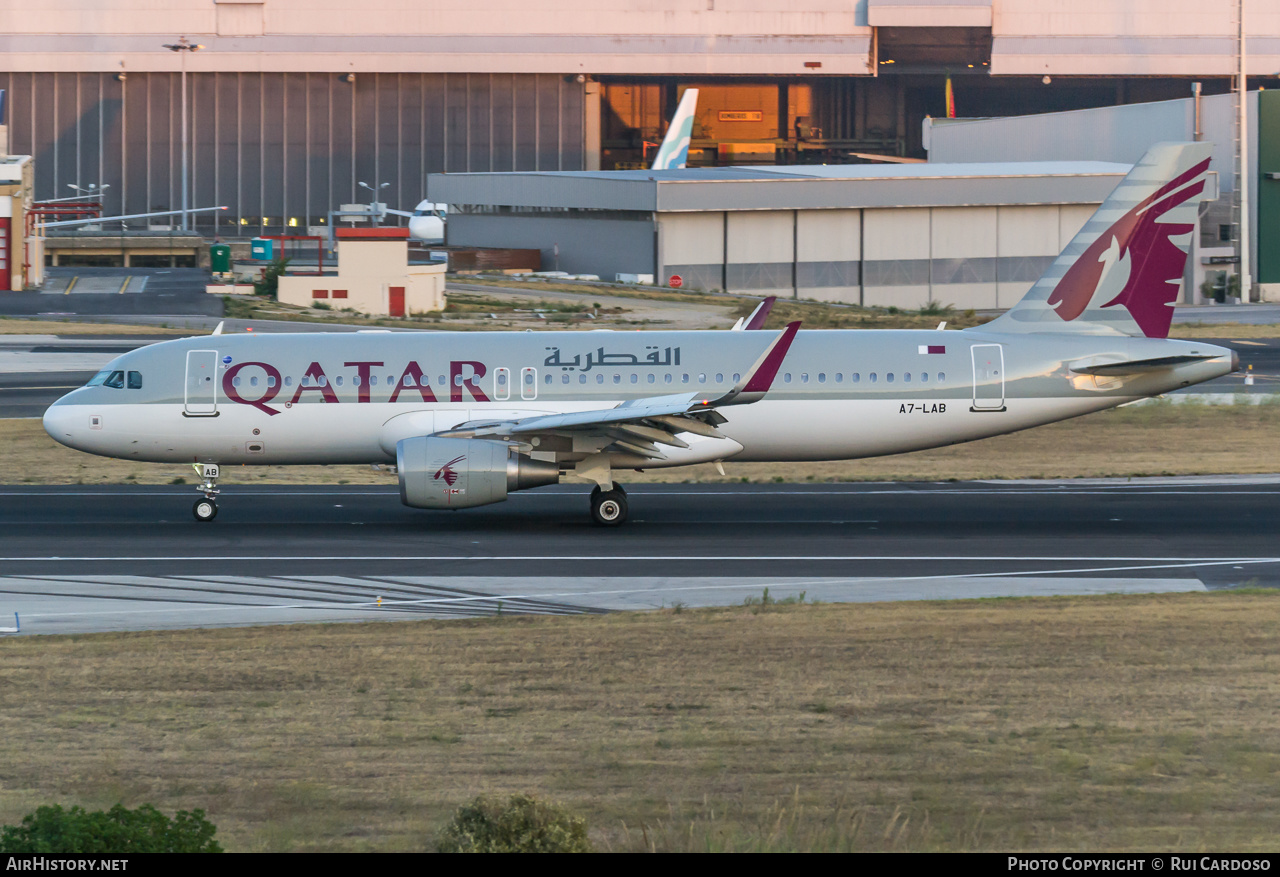 Aircraft Photo of A7-LAB | Airbus A320-214 | Qatar Airways | AirHistory.net #636608