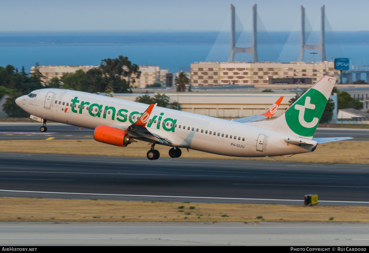 Aircraft Photo of PH-GUU | Boeing 737-8EH | Transavia | AirHistory.net #636609