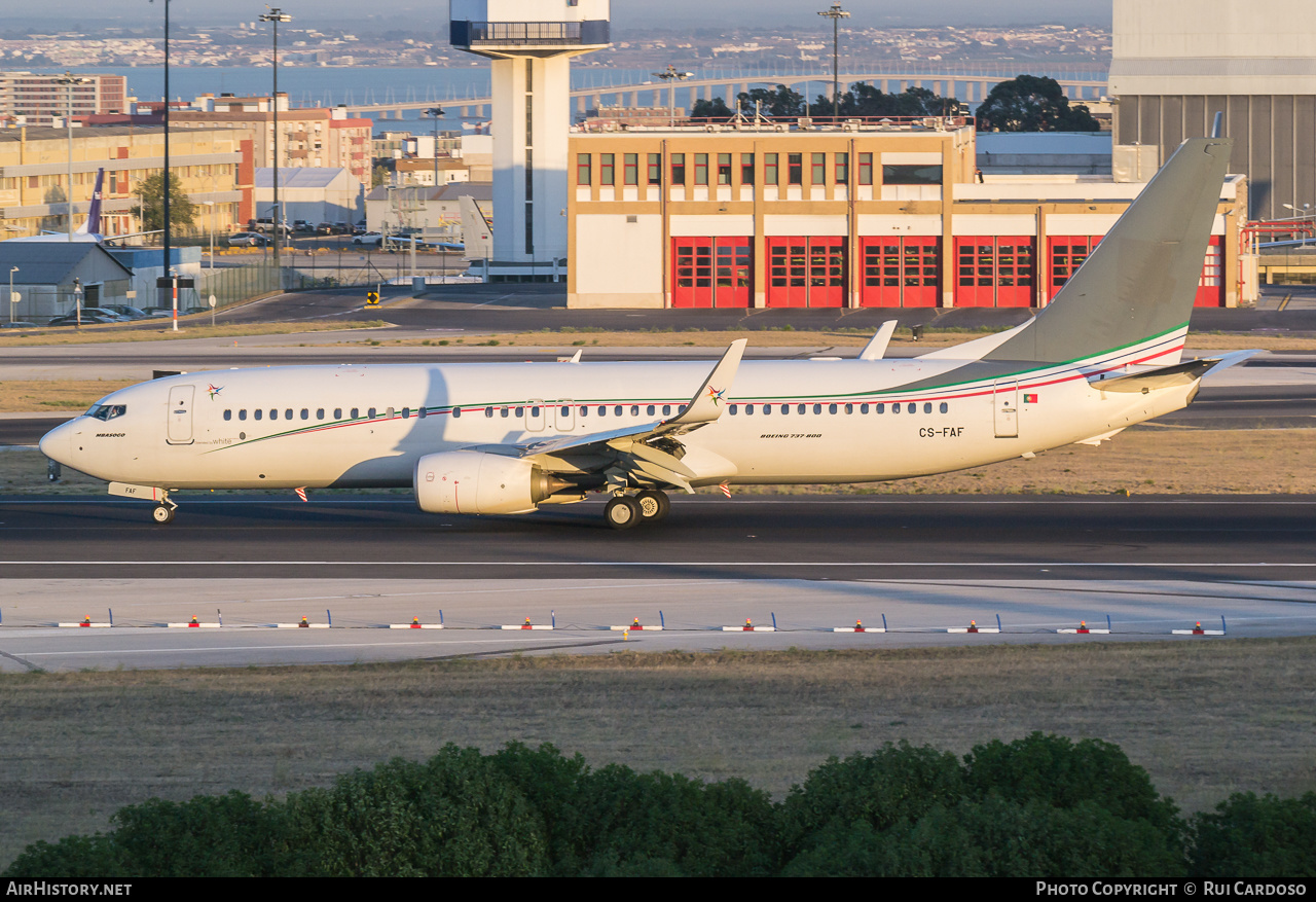 Aircraft Photo of CS-FAF | Boeing 737-8FB | Ceiba Intercontinental | AirHistory.net #636613