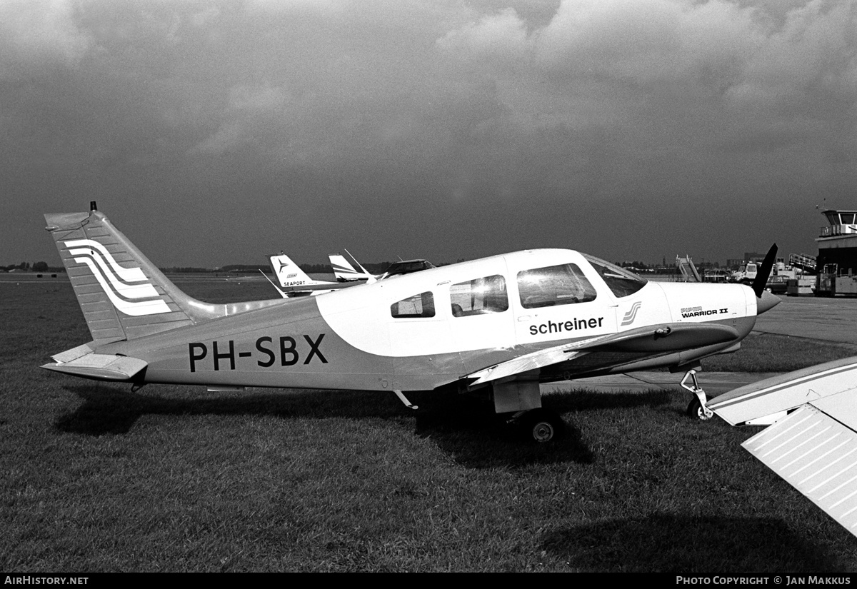 Aircraft Photo of PH-SBX | Piper PA-28-161 Warrior II | Nationale Luchtvaart School - NLS | AirHistory.net #636615