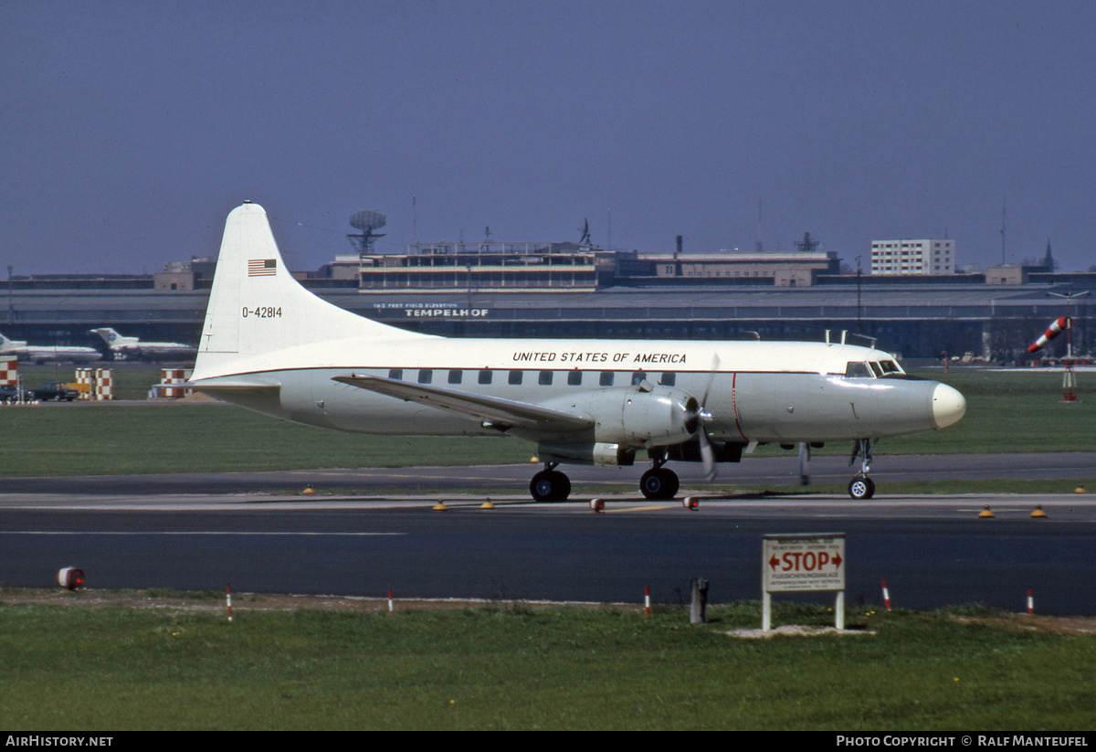 Aircraft Photo of 54-2814 / 0-42814 | Convair C-131D | USA - Air Force | AirHistory.net #636628