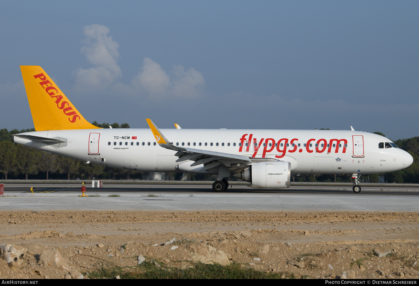 Aircraft Photo of TC-NCM | Airbus A320-251N | Pegasus Airlines | AirHistory.net #636637