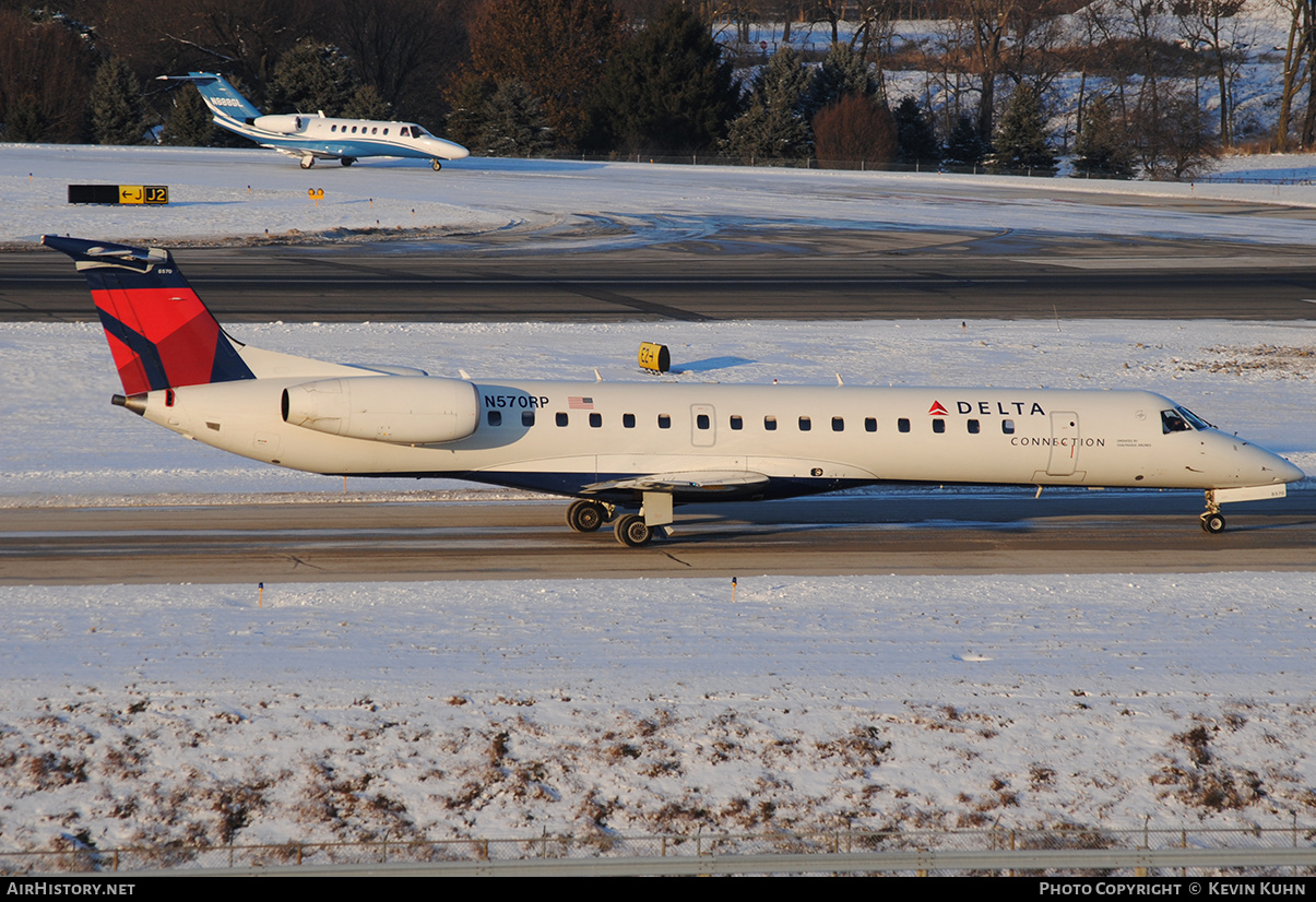 Aircraft Photo of N570RP | Embraer ERJ-145LR (EMB-145LR) | Delta Connection | AirHistory.net #636641