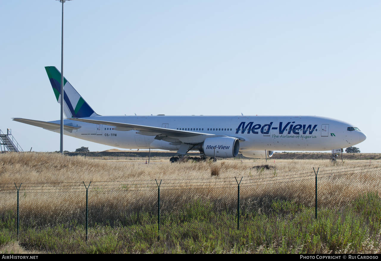 Aircraft Photo of CS-TFM | Boeing 777-212/ER | Med-View Airlines | AirHistory.net #636647