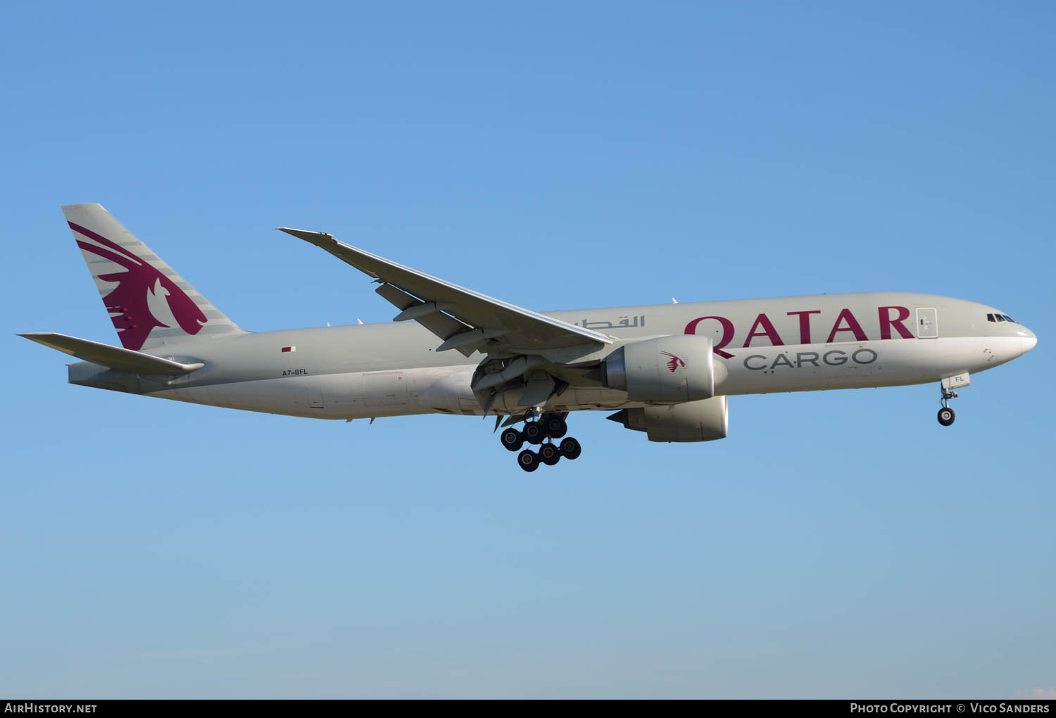 Aircraft Photo of A7-BFL | Boeing 777-F | Qatar Airways Cargo | AirHistory.net #636648