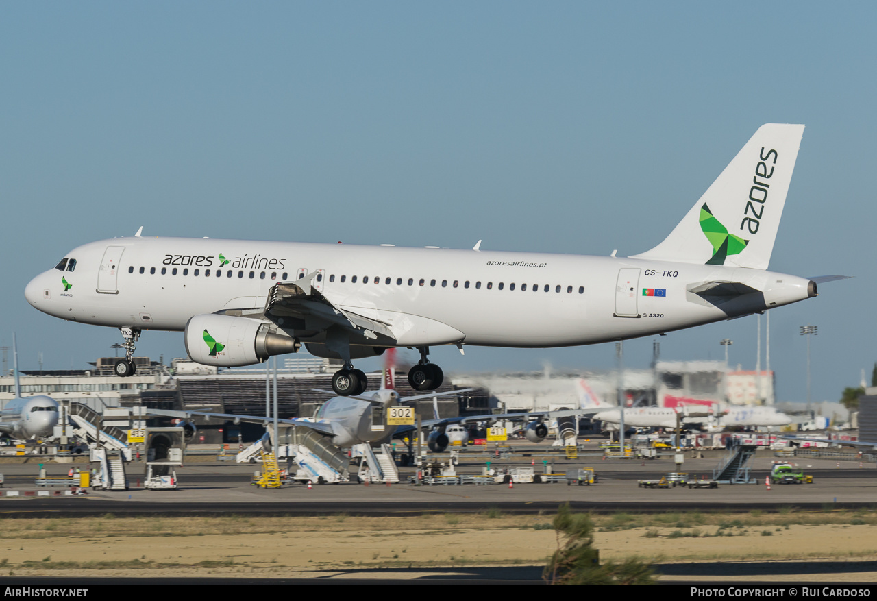 Aircraft Photo of CS-TKQ | Airbus A320-214 | Azores Airlines | AirHistory.net #636650