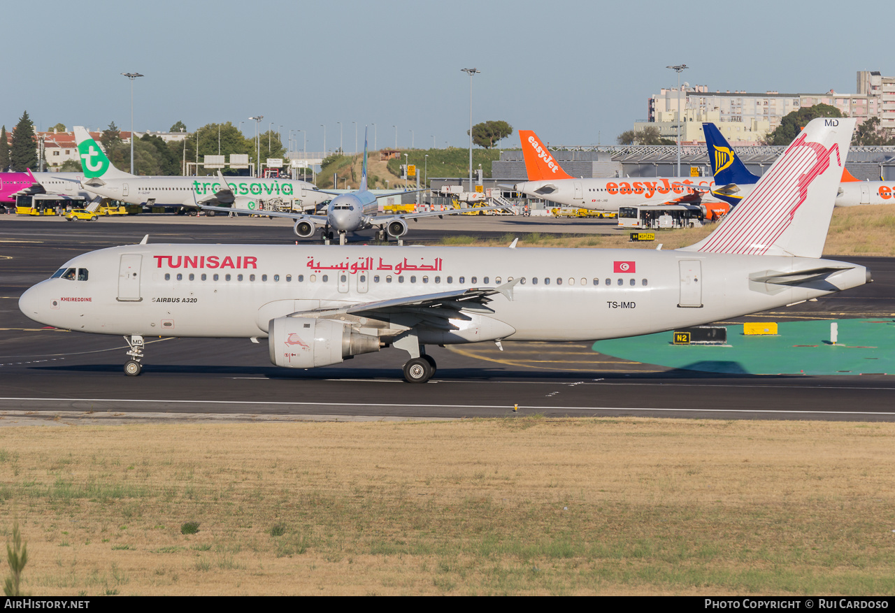 Aircraft Photo of TS-IMD | Airbus A320-211 | Tunisair | AirHistory.net #636651