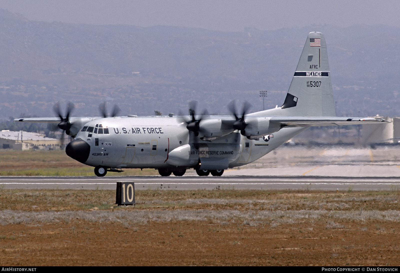Aircraft Photo of 98-5307 / AF98-5307 | Lockheed Martin WC-130J Hercules (L-382G) | USA - Air Force | AirHistory.net #636654