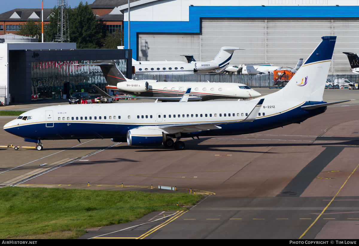 Aircraft Photo of B-221Z | Boeing 737-8ZE | Deer Jet | AirHistory.net #636660