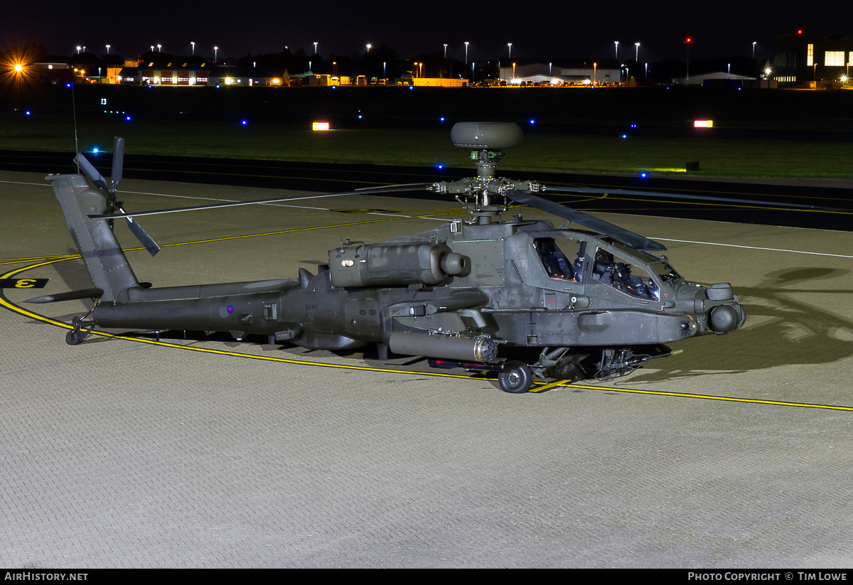 Aircraft Photo of ZJ210 | Westland WAH-64D Longbow Apache AH1 | UK - Army | AirHistory.net #636664