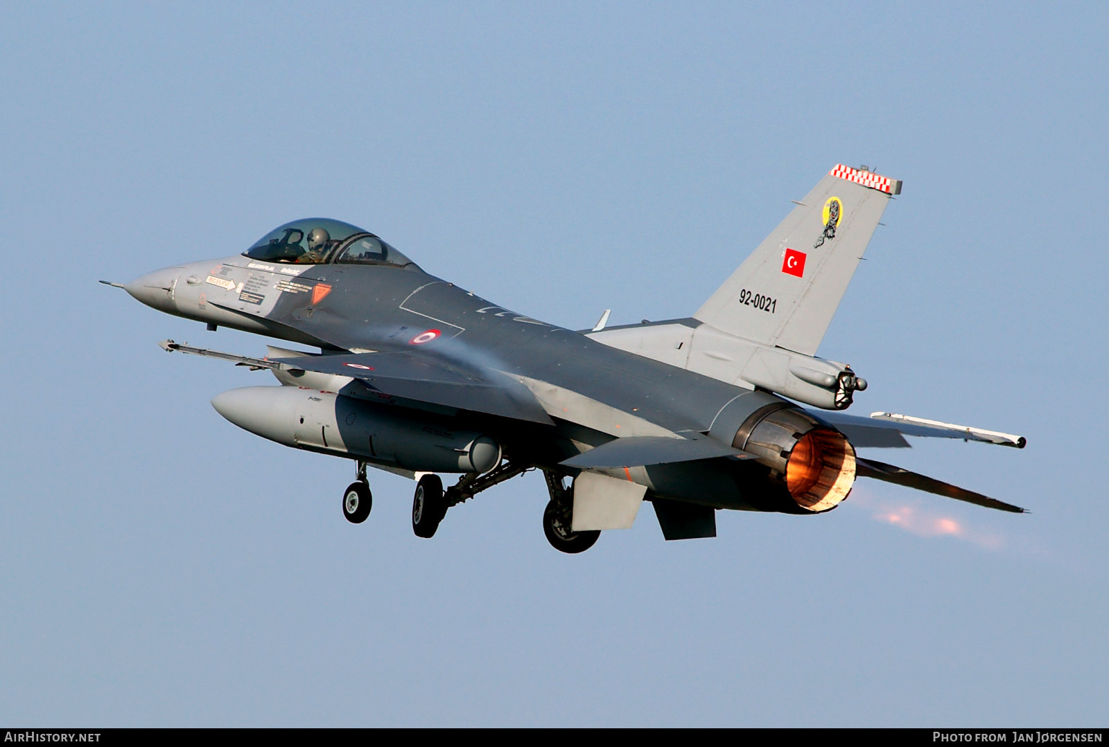 Aircraft Photo of 92-0021 | Lockheed Martin F-16C Fighting Falcon | Turkey - Air Force | AirHistory.net #636674