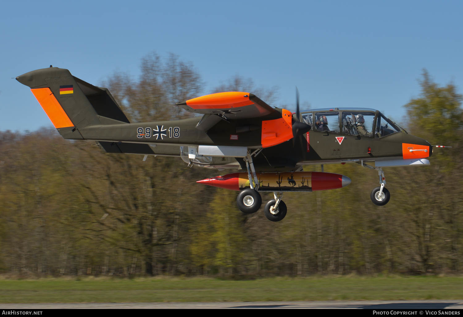 Aircraft Photo of G-ONAA / 9918 | North American Rockwell OV-10B Bronco | Germany - Air Force | AirHistory.net #636685