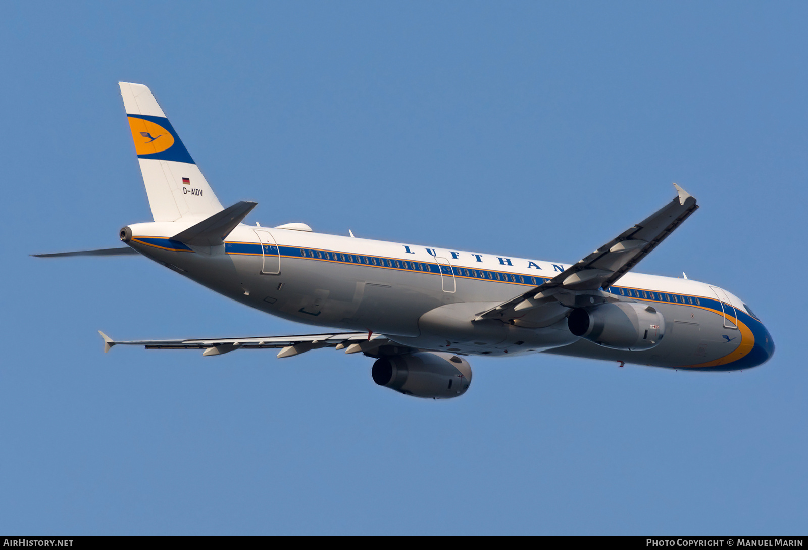Aircraft Photo of D-AIDV | Airbus A321-231 | Lufthansa | AirHistory.net #636687