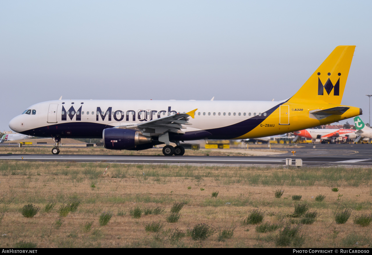 Aircraft Photo of G-ZBAU | Airbus A320-214 | Monarch Airlines | AirHistory.net #636693