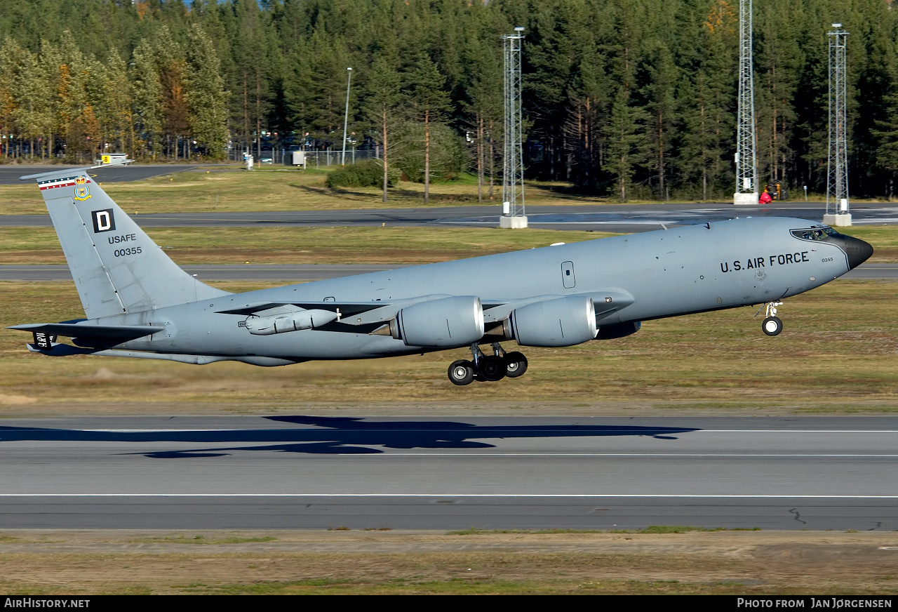 Aircraft Photo of 60-0355 / 00355 | Boeing KC-135R Stratotanker | USA - Air Force | AirHistory.net #636694