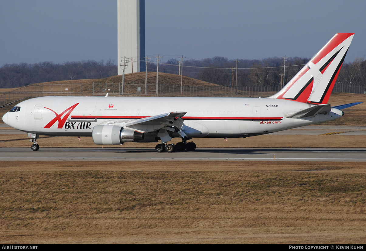 Aircraft Photo of N745AX | Boeing 767-232(BDSF) | ABX Air | AirHistory.net #636712