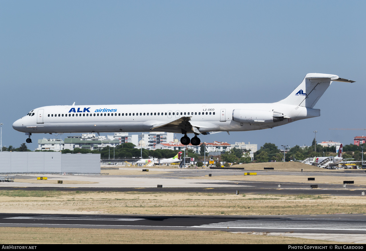 Aircraft Photo of LZ-DEO | McDonnell Douglas MD-82 (DC-9-82) | ALK Airlines - Air Lubo | AirHistory.net #636721