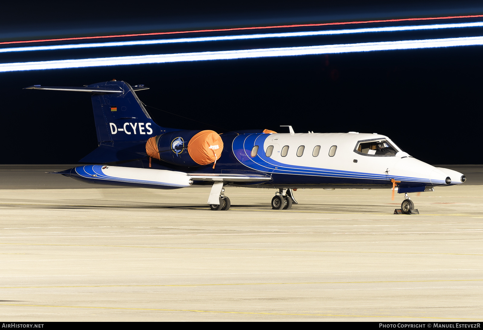 Aircraft Photo of D-CYES | Gates Learjet 35A | AirHistory.net #636735