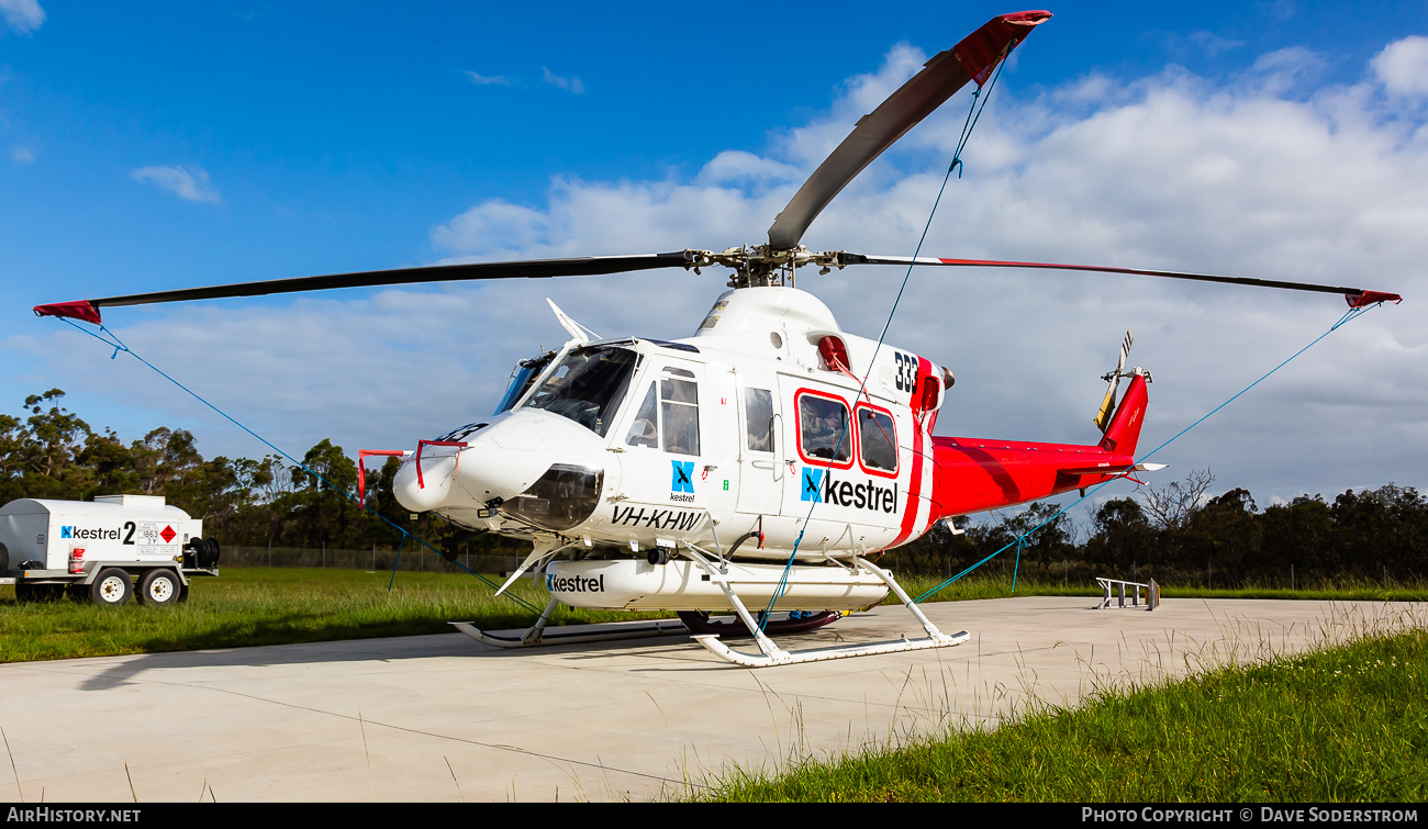 Aircraft Photo of VH-KHW | Bell 412EP | Kestrel Aviation | AirHistory.net #636737
