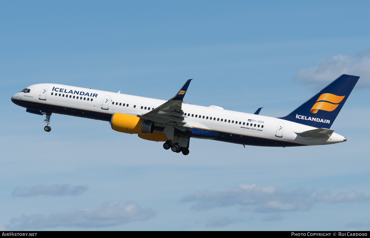 Aircraft Photo of D4-CCG | Boeing 757-208 | Icelandair | AirHistory.net #636746