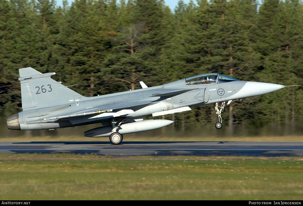 Aircraft Photo of 39263 | Saab JAS 39C Gripen | Sweden - Air Force | AirHistory.net #636772