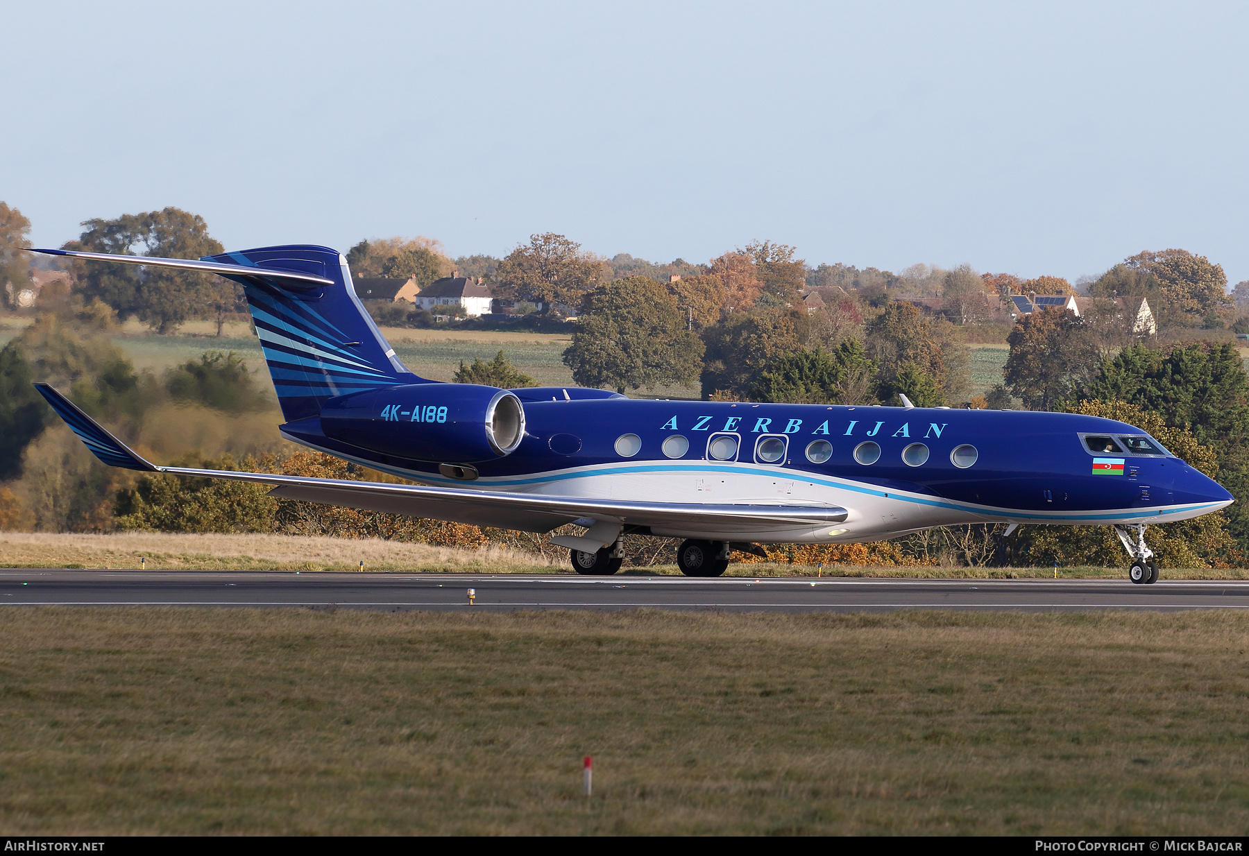 Aircraft Photo of 4K-AI88 | Gulfstream Aerospace G650 (G-VI) | Azerbaijan Government | AirHistory.net #636784