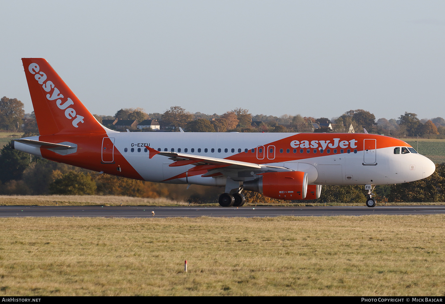 Aircraft Photo of G-EZFU | Airbus A319-111 | EasyJet | AirHistory.net #636786