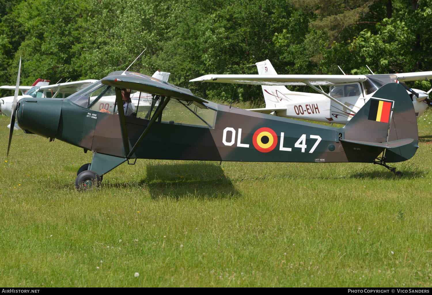 Aircraft Photo of OO-SPG / OL-L47 | Piper L-18C Super Cub | Belgium - Army | AirHistory.net #636804