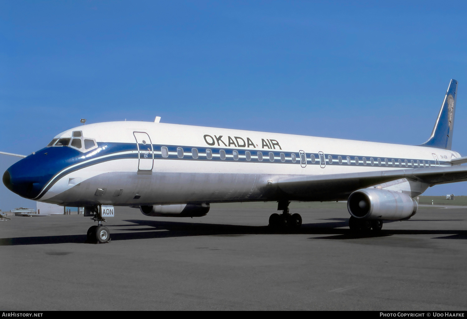 Aircraft Photo of 5N-AON | McDonnell Douglas DC-8-62 | Okada Air | AirHistory.net #636817