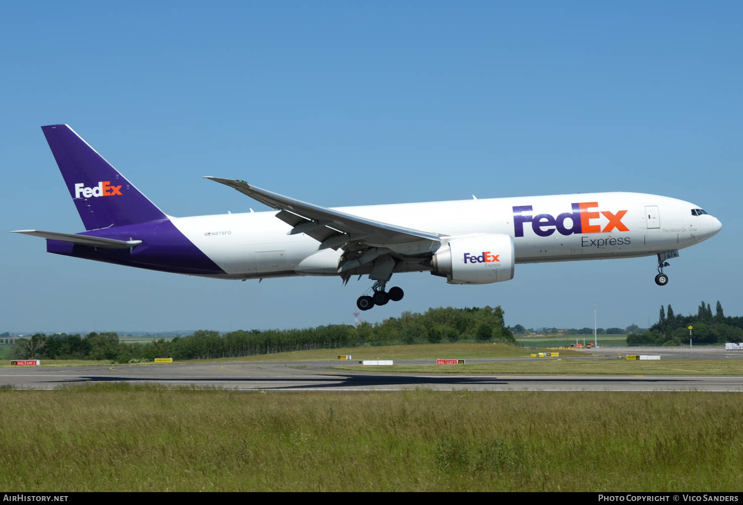 Aircraft Photo of N878FD | Boeing 777-FS2 | FedEx Express | AirHistory.net #636821