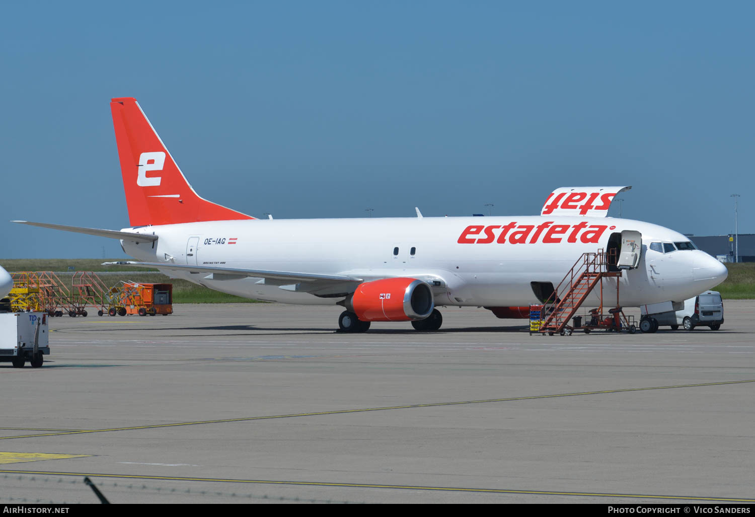 Aircraft Photo of OE-IAG | Boeing 737-408(SF) | Estafeta Carga Aerea | AirHistory.net #636826