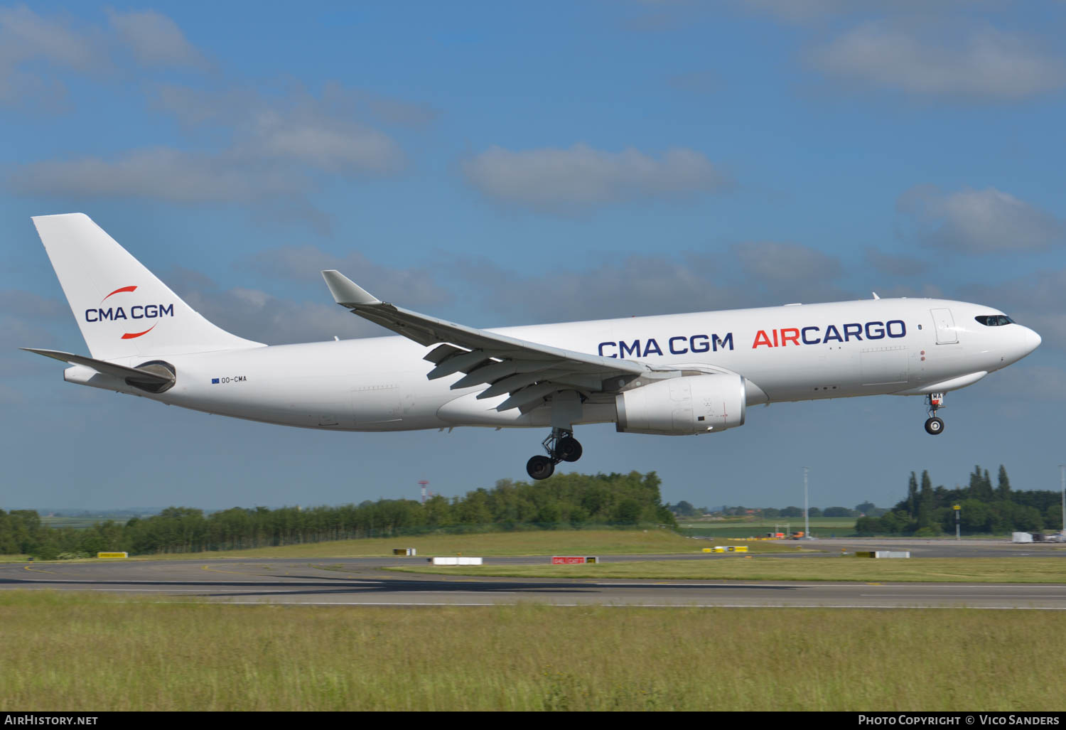 Aircraft Photo of OO-CMA | Airbus A330-243F | CMA CGM Air Cargo | AirHistory.net #636830