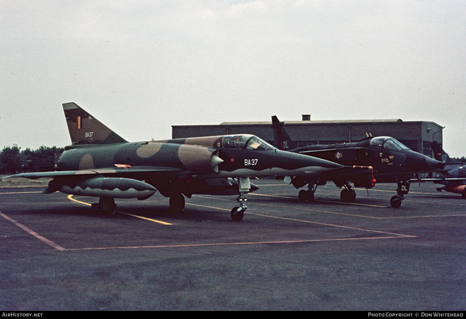 Aircraft Photo of BA37 | Dassault Mirage 5BA | Belgium - Air Force | AirHistory.net #636837