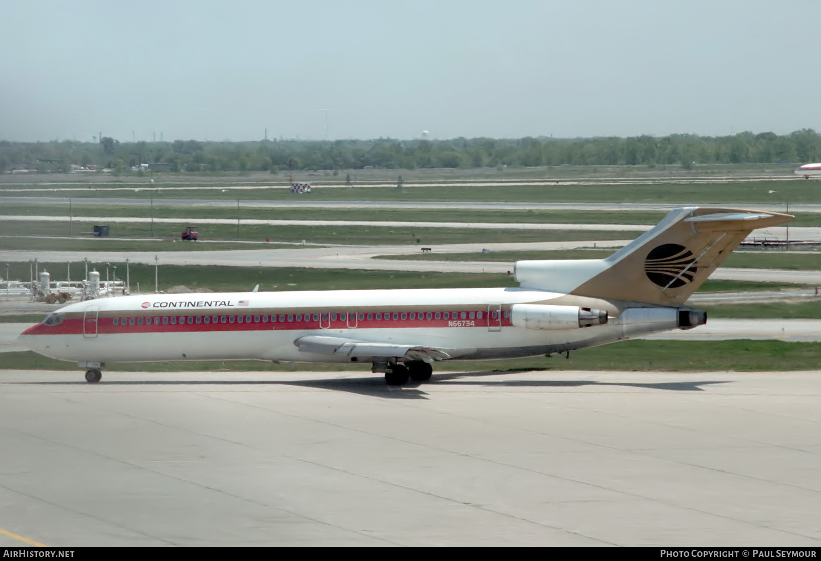 Aircraft Photo of N66734 | Boeing 727-224/Adv | Continental Airlines | AirHistory.net #636842