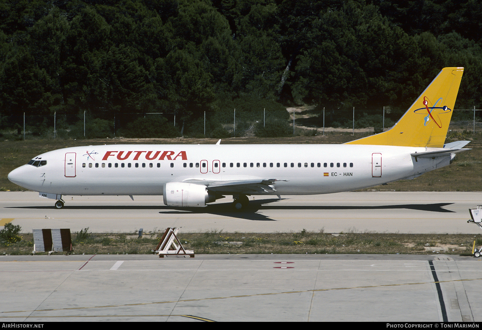 Aircraft Photo of EC-HAN | Boeing 737-4Q8 | Futura International Airways | AirHistory.net #636847