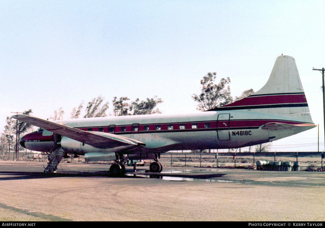 Aircraft Photo of N4818C | Convair 440-38 Metropolitan | AirHistory.net #636876