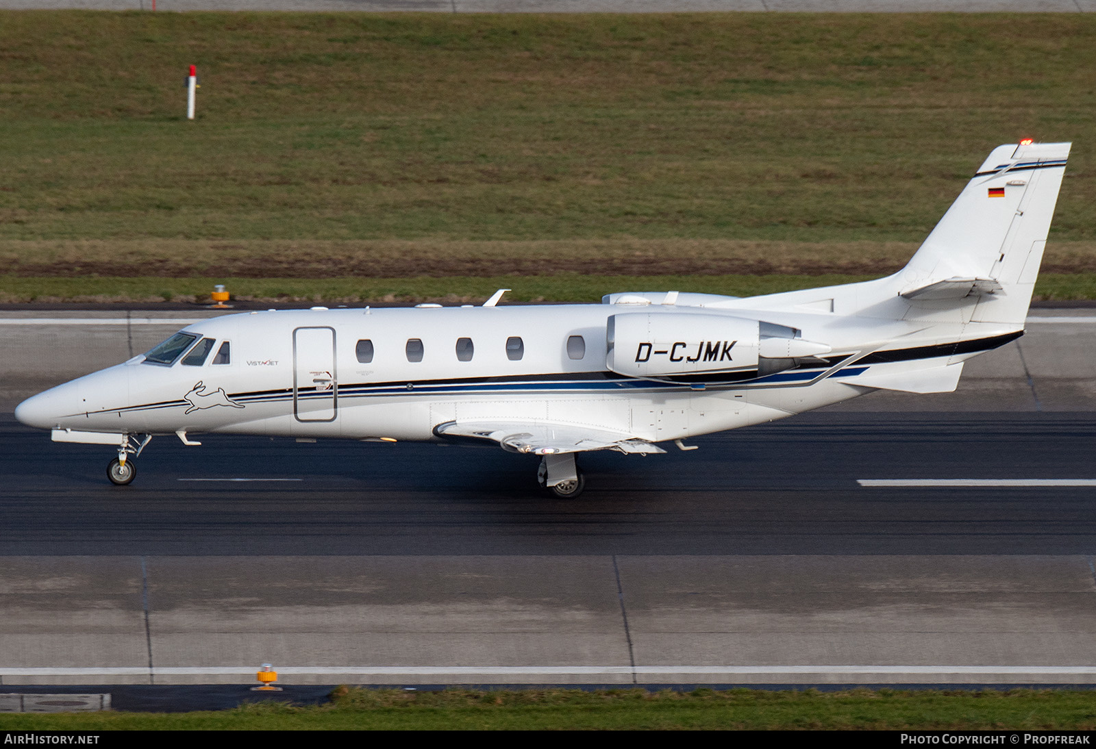 Aircraft Photo of D-CJMK | Cessna 560XL Citation XLS+ | VistaJet | AirHistory.net #636890