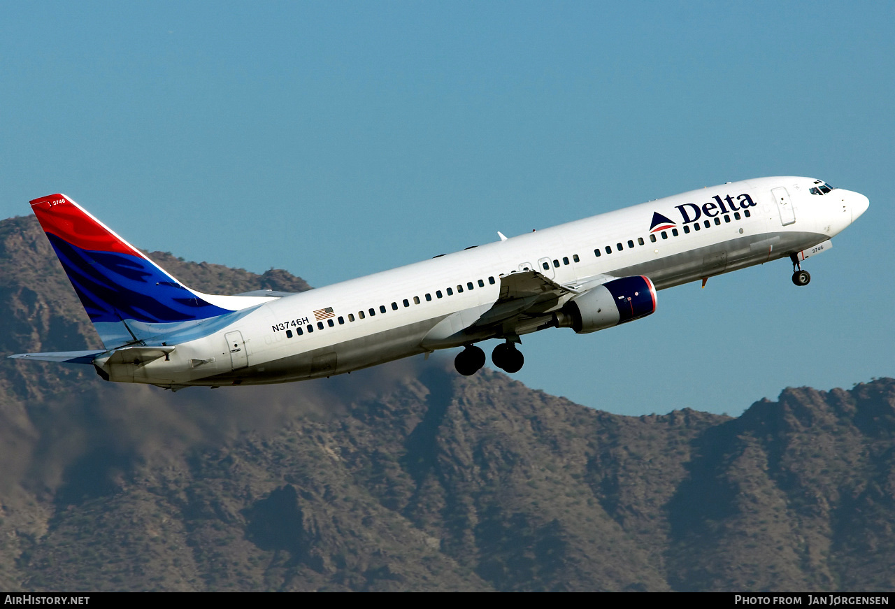 Aircraft Photo of N3746H | Boeing 737-832 | Delta Air Lines | AirHistory.net #636891