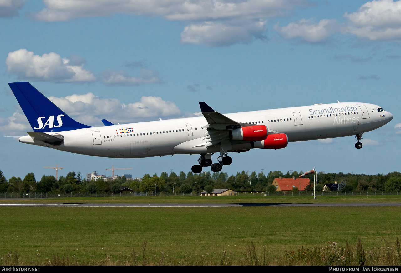 Aircraft Photo of OY-KBM | Airbus A340-313X | Scandinavian Airlines - SAS | AirHistory.net #636894