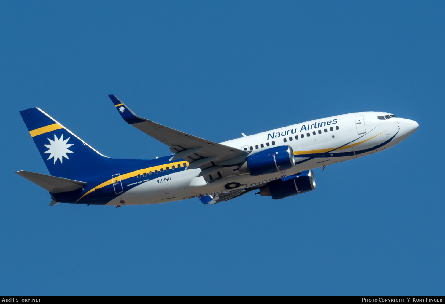 Aircraft Photo of VH-INU | Boeing 737-79L | Nauru Airlines | AirHistory.net #636895