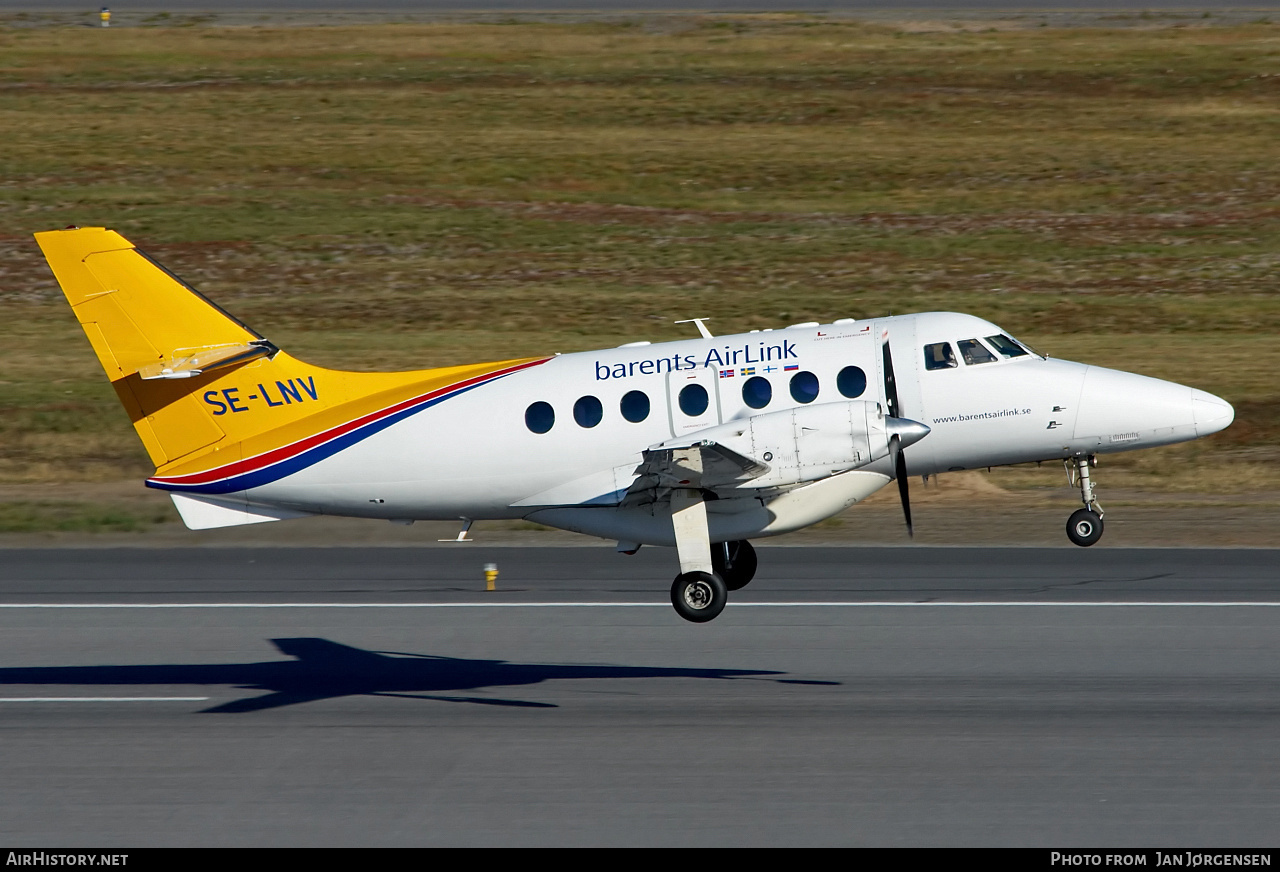 Aircraft Photo of SE-LNV | British Aerospace BAe-3201 Jetstream Super 31 | Barents AirLink | AirHistory.net #636898