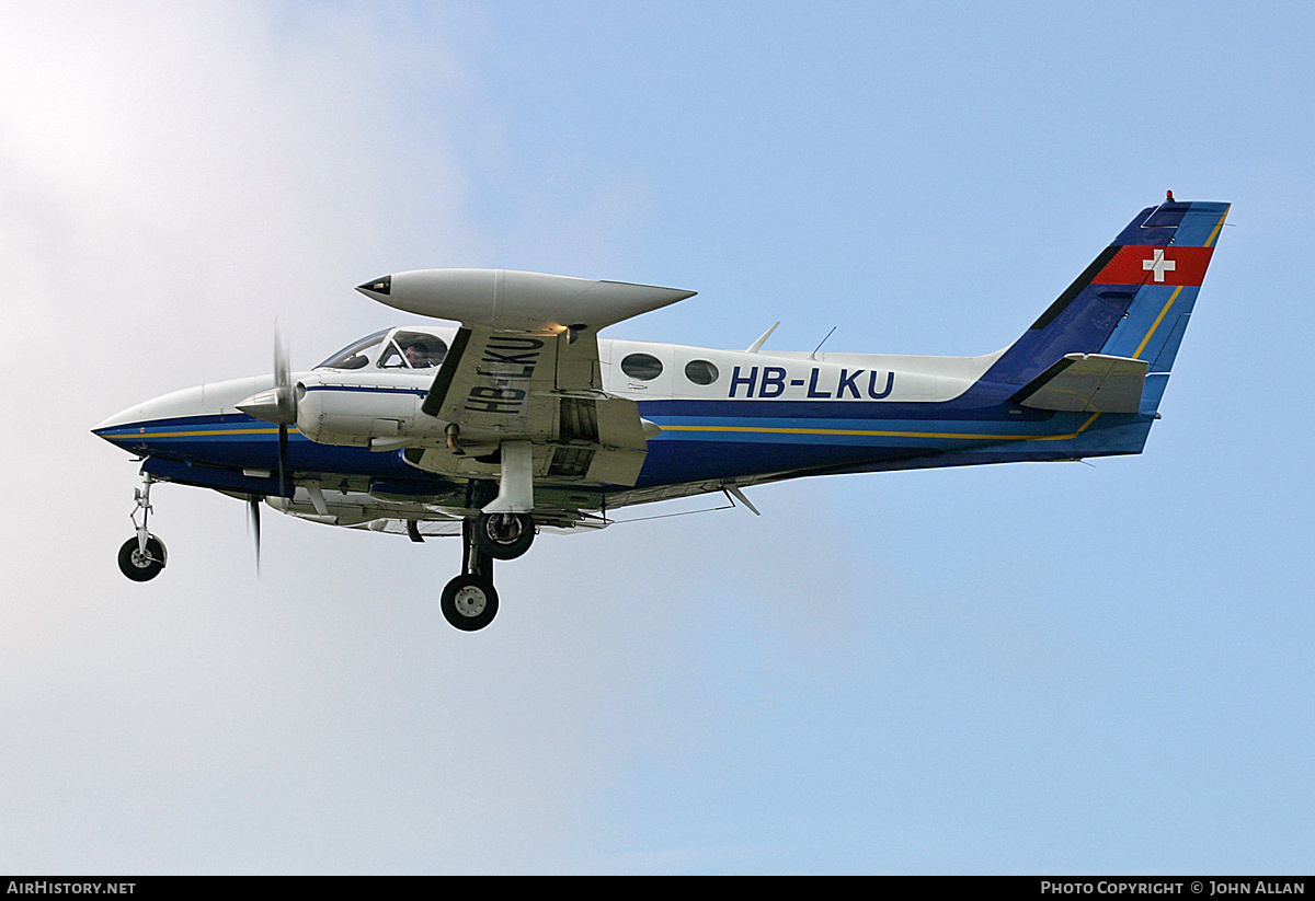 Aircraft Photo of HB-LKU | Cessna 340A III | AirHistory.net #636902