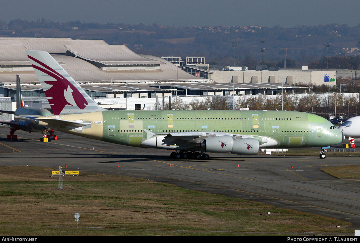 Aircraft Photo of F-WWAS | Airbus A380-861 | Qatar Airways | AirHistory.net #636931