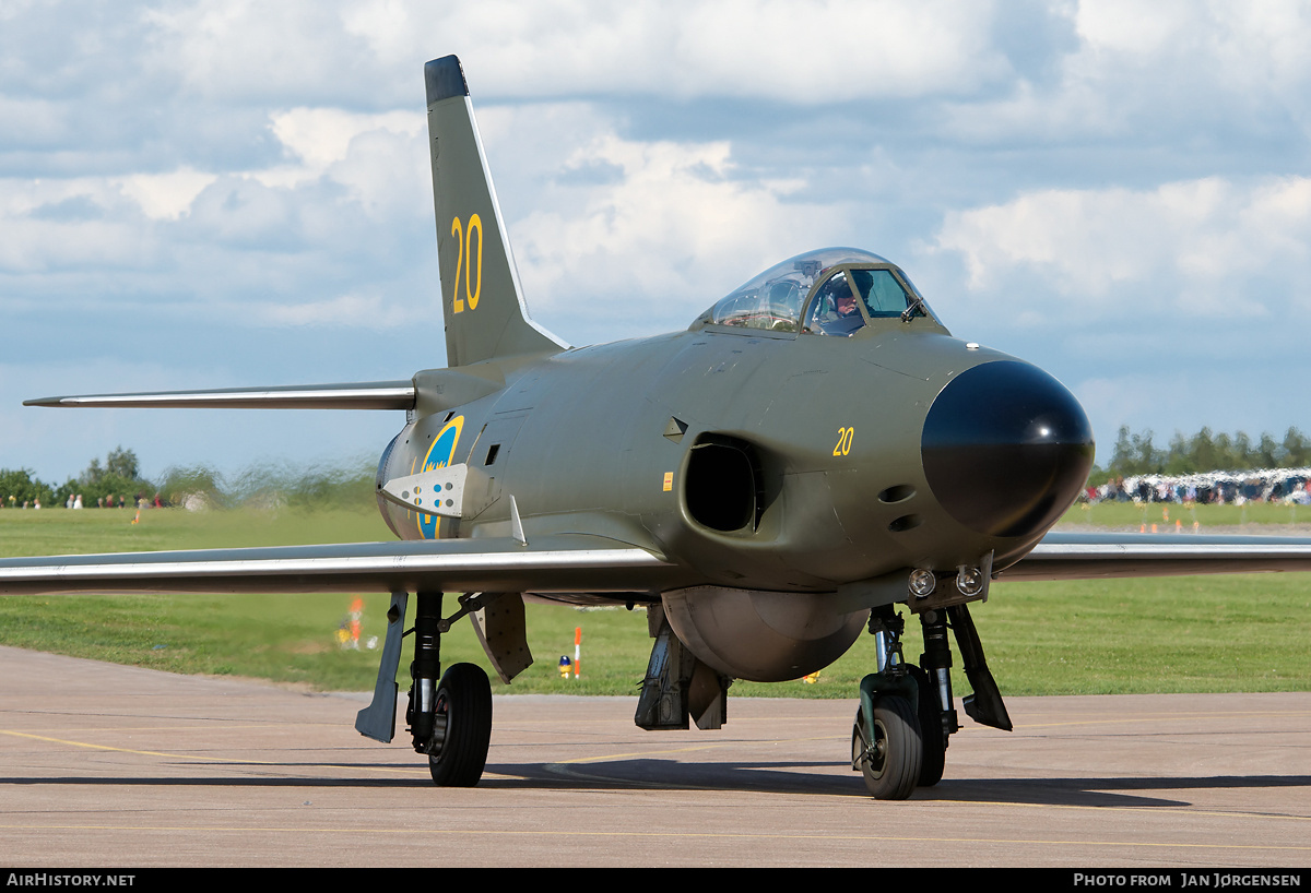 Aircraft Photo of 32620 | Saab J32E Lansen | Sweden - Air Force | AirHistory.net #636947