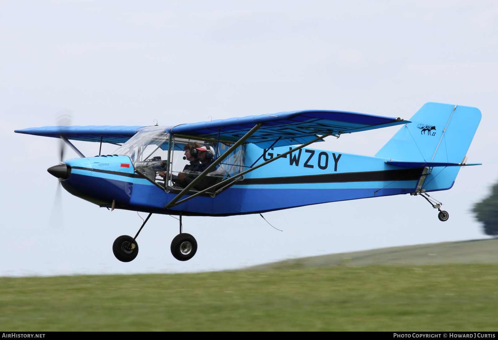 Aircraft Photo of G-WZOY | Rans S6-ES Coyote II | AirHistory.net #636949