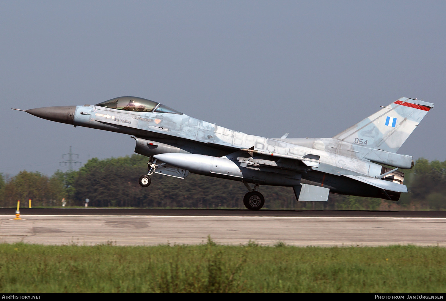 Aircraft Photo of 054 | Lockheed Martin F-16CJ Fighting Falcon | Greece - Air Force | AirHistory.net #636951