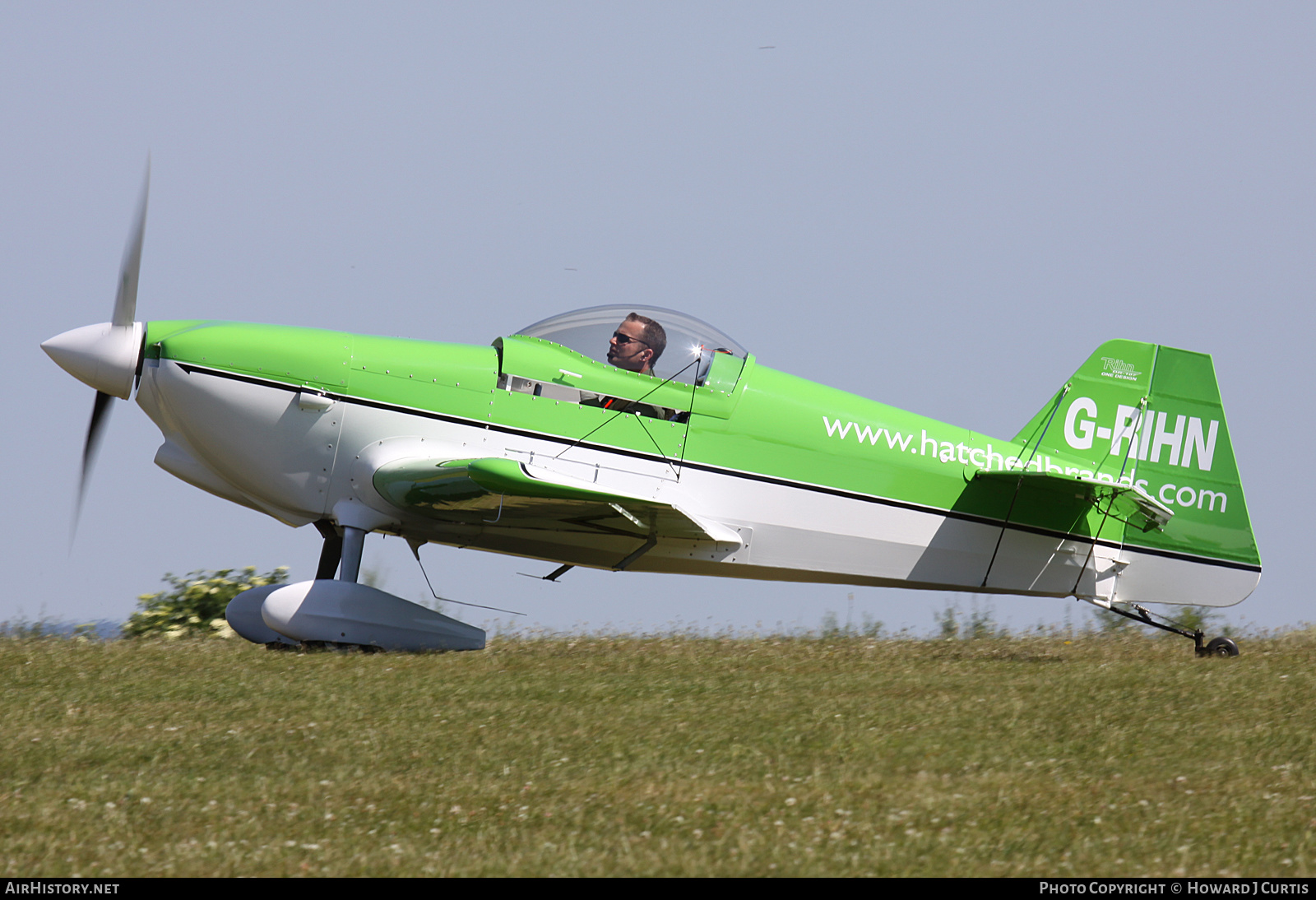 Aircraft Photo of G-RIHN | Rihn DR-107 One Design | Hatched Brands | AirHistory.net #636976