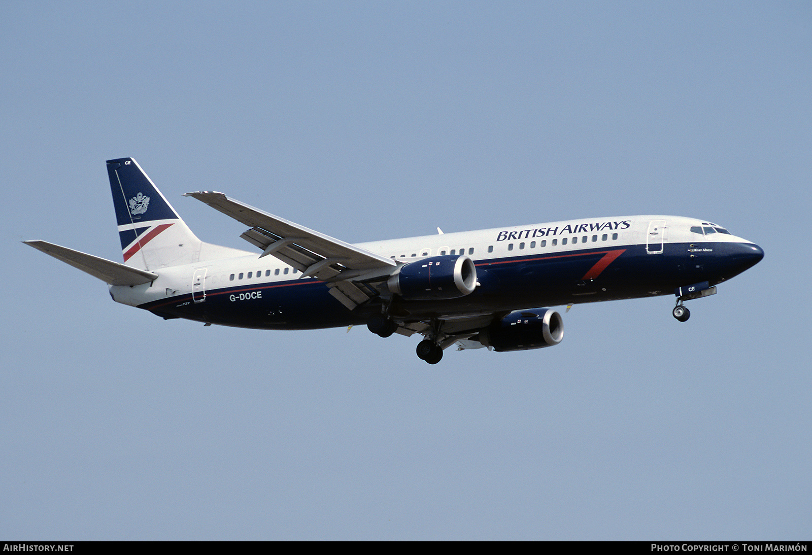 Aircraft Photo of G-DOCE | Boeing 737-436 | British Airways | AirHistory.net #636986